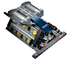 LEGO Autó modell Technic 42083 Bugatti Chiron