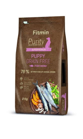 Fitmin Dog Purity Grain Free Puppy Fish 2 kg