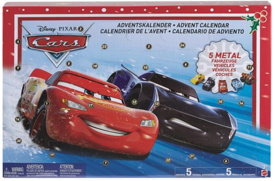 Mattel Cars 3 Adventi naptár