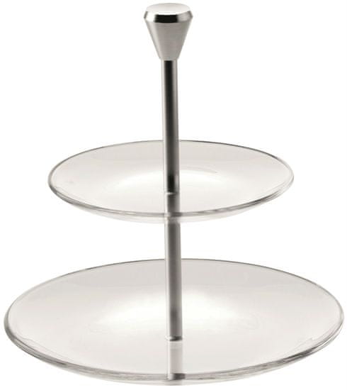 Vidivi FULL MOON emeletes tányér, 2 szintes, 15/21 cm