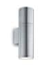 Ideal Lux Kültéri fali lámpa Gun AP2 Small alluminium 033013, fényes króm
