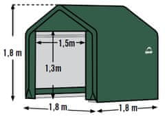 ShelterLogic ponyva pavilon 1,8x1,8 m - 70417EU