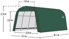 ShelterLogic ponyva garázs 3,7x6,1 m - 62760EU