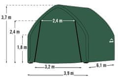ShelterLogic ponyva garázs 3,9x6,1 m - 62730EU