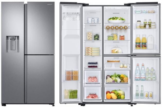 Samsung RS68N8651SL/EF amerikai hűtőszekrény könnyebb hozzáférés
