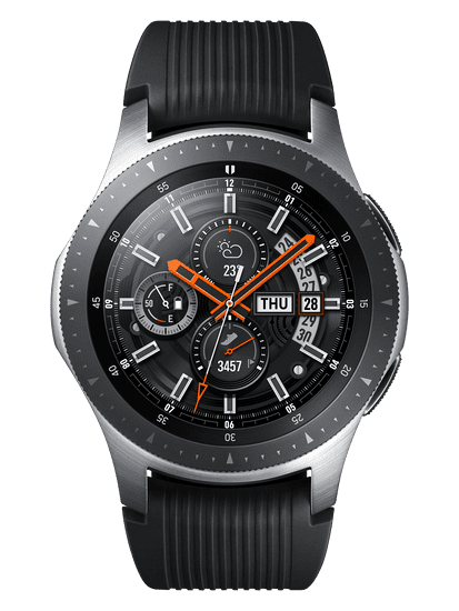 SAMSUNG Galaxy Watch 46mm, Silver (SM-R800NZSAXEZ)
