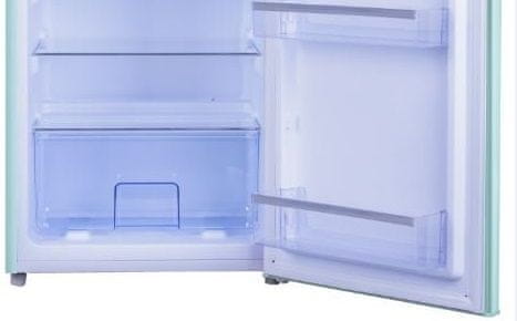 Kombinált hűtőszekrény Amica VD 1442 AR ellenálló polcok