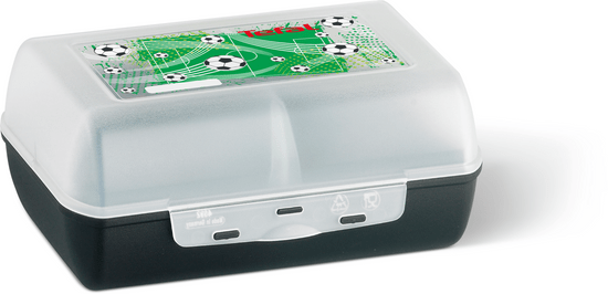 TEFAL VARIOBOLO CLIPBOX uzsonnás doboz fekete/áttetsző-foci K3160114