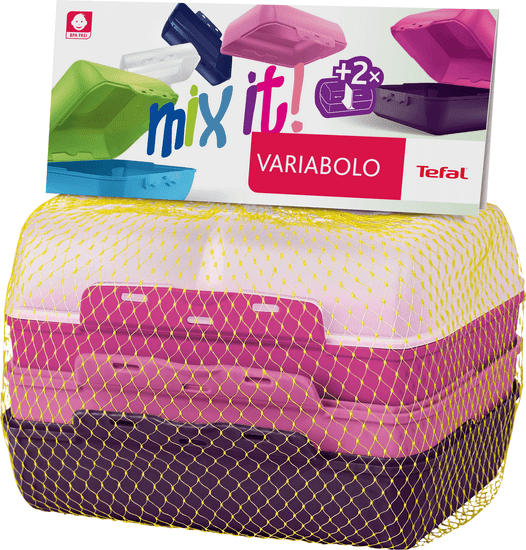 TEFAL VARIOBOLO CLIPBOX 2x színes doboz - lány K3169014