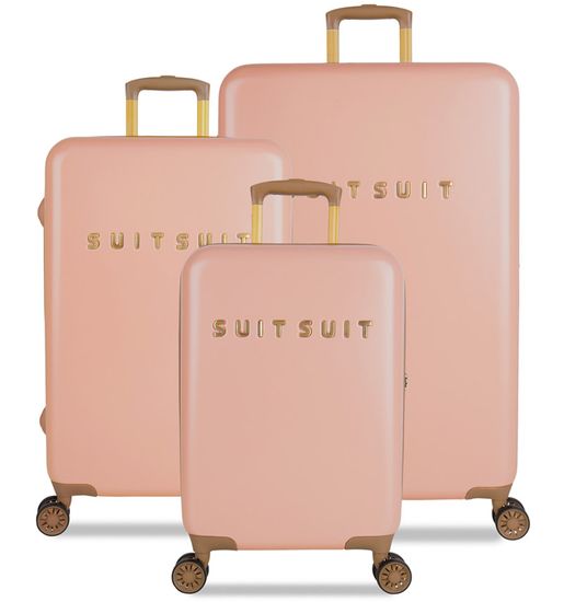 SuitSuit Utazó bőrönd szett TR-7101/3-Fab Seventies Coral Cloud