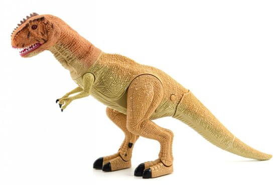 Teddies Járó dinoszaurusz, műanyag, 45cm, elemes, hanggal és fénnyel