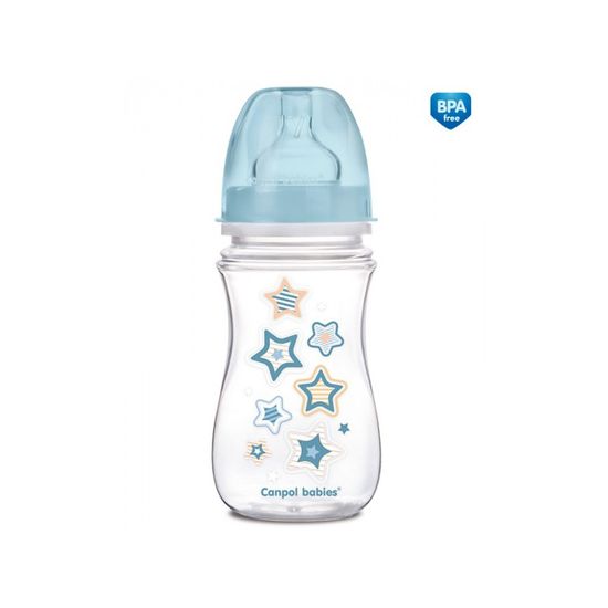 Canpol babies NEWBORN BABY széles szájú cumisüveg 240 ml