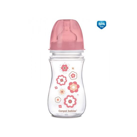 Canpol babies NEWBORN BABY széles szájú cumisüveg 240 ml