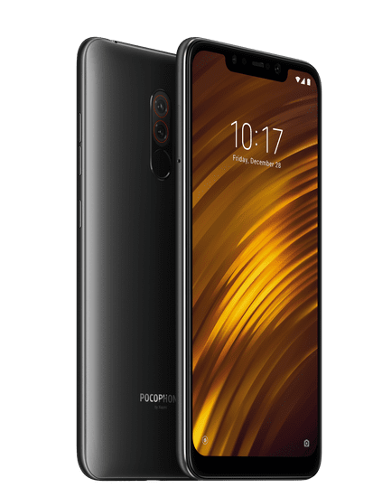 Xiaomi Pocophone F1 mobiltelefon, 6GB/128GB, Global Version, Black