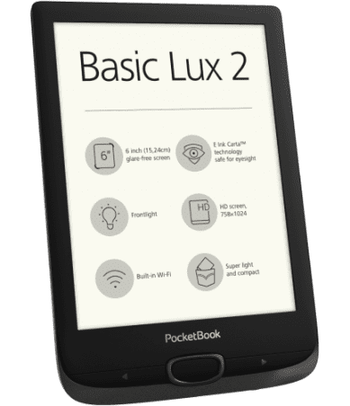 PocketBook 616 Basic Lux 2, fekete