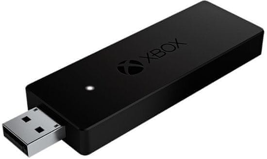 Microsoft Xbox ONE Vezeték nélküli adapter X1 vezérlő k PC-hez való csatlakoztatásához (6HN-00003)