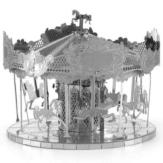 Metal Earth Merry Go Round körhinta 3D Fémépítő Modell