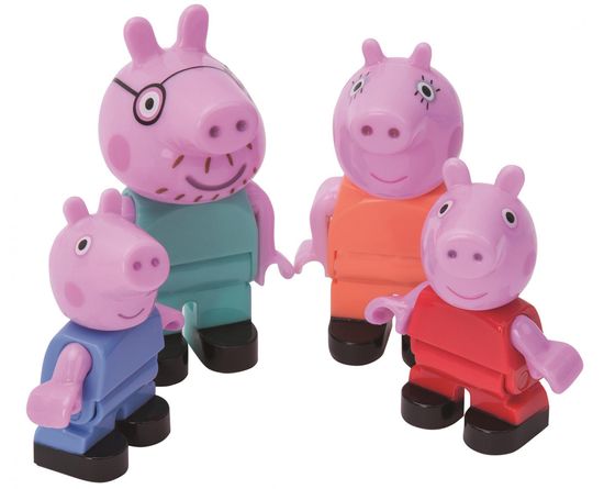 BIG PlayBig BLOXX Peppa Pig figurák család