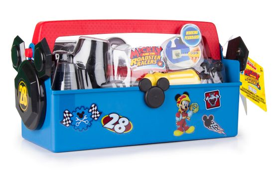 TM Toys Mickey és erélyes versenyző doboz szerszámokkal