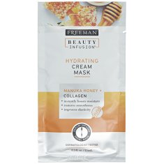 Freeman Hidratáló krém maszk Manukový méz és Collagen Beauty Infusion (hidratáló krém maszk) (Mennyiség 15 ml)