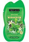Freeman  Feeling Beautiful Zöld tes & Narancsvirág hámlasztó gél maszk (Peel Off Gel Mask) (Mennyiség 175 ml)