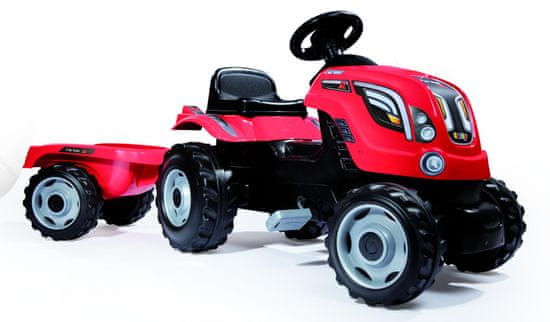 Smoby Farmer XL pedálos traktor piros