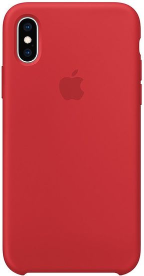Apple szilikonos tok iPhone XS-hez (PRODUCT)RED, piros MRWC2ZM/A