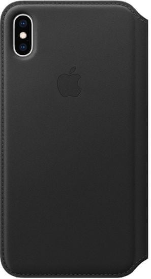 Apple Apple bőrtok Folio iPhone XS Max-ra,fekete MRX22ZM/A