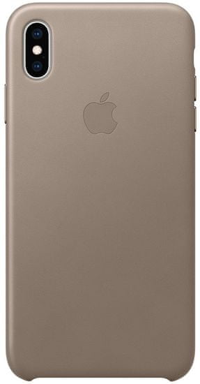 Apple bőr tok iPhone XS Max-ra, füstös színű MRWR2ZM/A