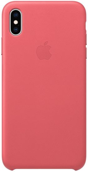 Apple bőrtok az iPhone XS Max-ra, bazsarózsa rózsaszín MTEX2ZM/A