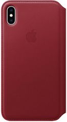 Apple bőrtok Folio az iPhone XS Max-ra (PRODUCT)RED, piros MRX32ZM/A