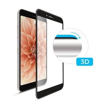 FIXED üveg 3D Full-Cover Samsung Galaxy A6-hoz, teljes kijelző ragasztott,fekete FIXG3D-311-BK