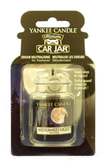 Yankee Candle Midsummer's Night luxus autóillatosító pálca