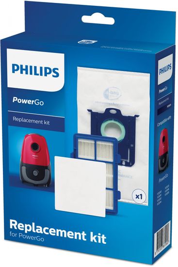 PHILIPS Készlet Power Go porszívókhoz FC8001/01