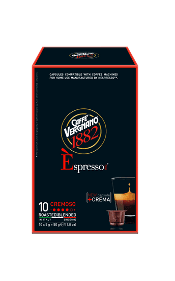 Vergnano Cremoso kávékapszula, 120 db