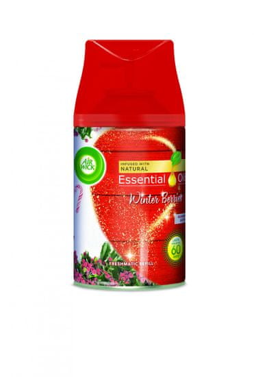 Air wick utántöltő az Automata légfrissítőhöz Air Wick Essential Oils Winter Berries Téli gyümölcsök 250 ml