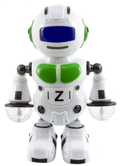 Teddies Táncoló robot 23 cm hanggal és fénnyel