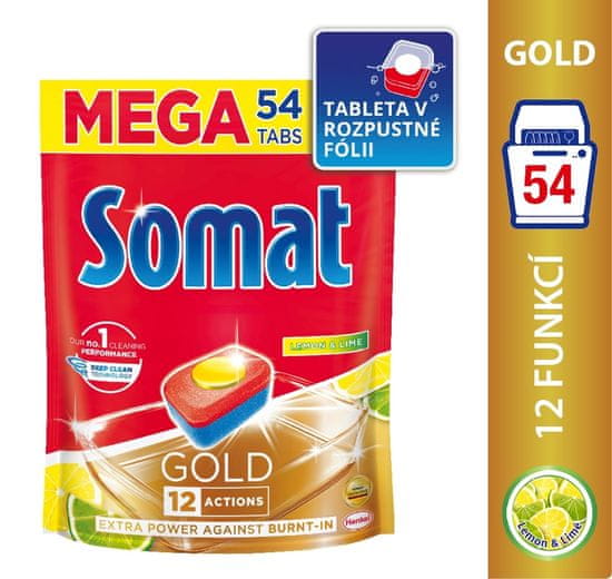 Somat Gold Lemon Doypack 54 Tablet