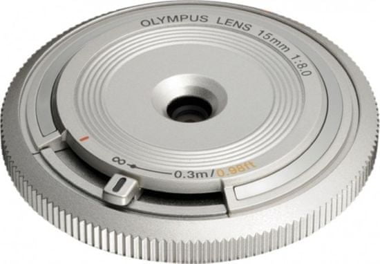 OLYMPUS 15 mm M.Zuiko Digital f/8,0, ezüst