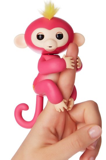 WowWee Fingerlings -Opička Bella růžová