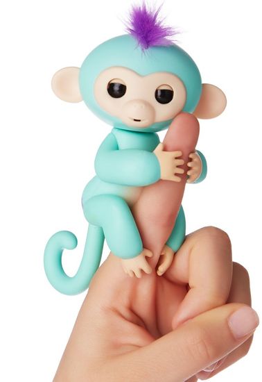 WowWee Fingerlings -Opička Zoe tyrkysová