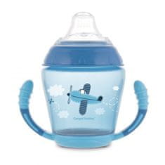 Canpol babies Toys szilikon itatópohár 230 ml kék