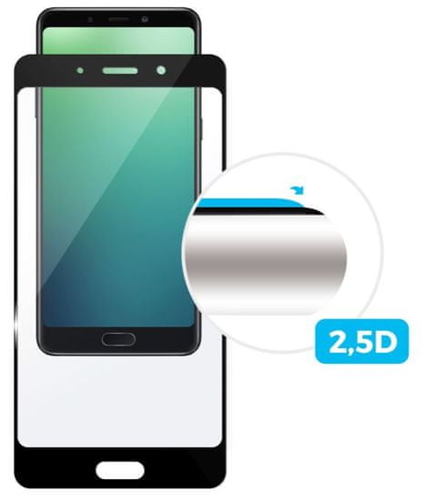 FIXED Full-Cover keményített védőüveg a Xiaomi Pocophone F1-re, fekete, 0.33 mm FIXGF-347-BK
