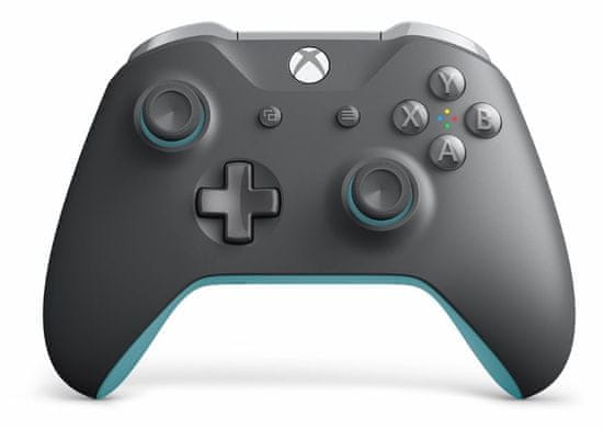 Microsoft Xbox One Gamepad, szürke/kék (WL3-00106)
