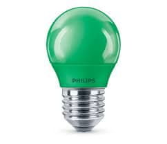 PHILIPS LED colored P45 E27 GREEN 1SRT4