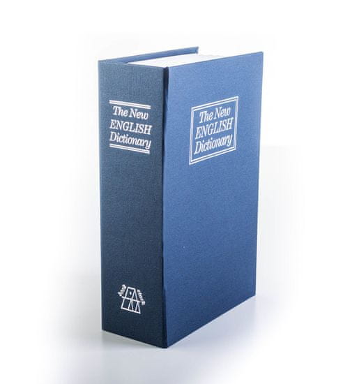 G21 Könyv alakú trezor 180 × 115 × 55 mm kék