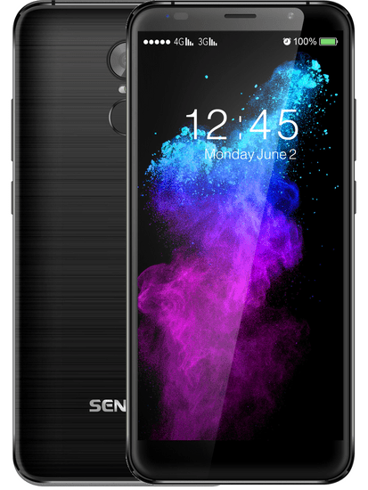 SENCOR P5700 LTE, Dual SIM, fekete