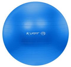 LIFEFIT Fitnesz labda PEARL, 75 cm, kék