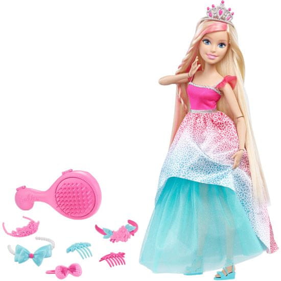 Mattel Barbie magas szőke hosszú hajú baba