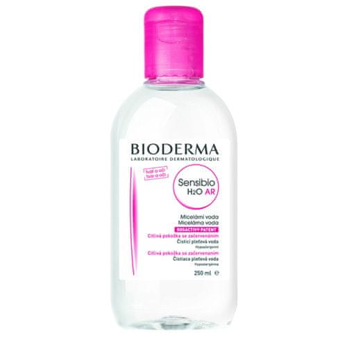 Bioderma Sensibio AR H2O tisztító micellás víz érzékeny bőrre 250 ml